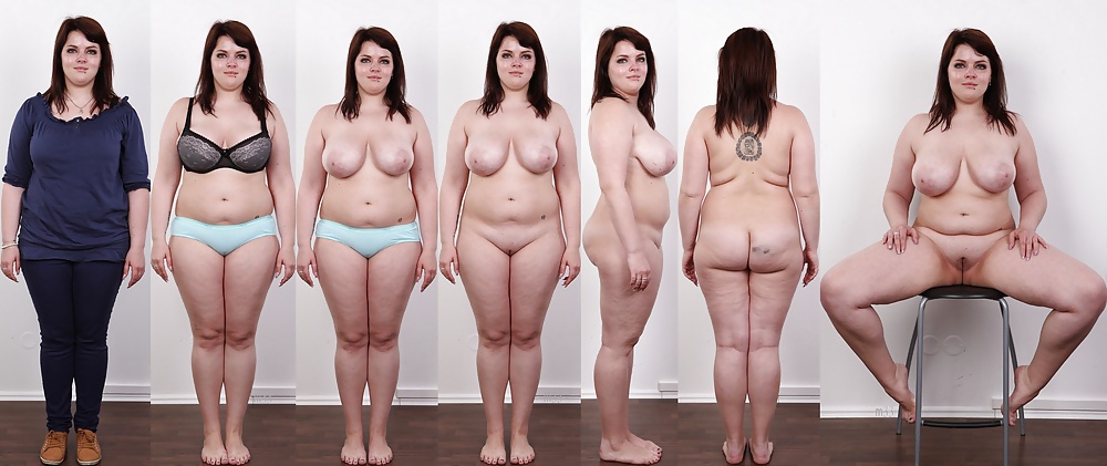 Vestida y desnuda 46 mujeres gordas
 #31679706