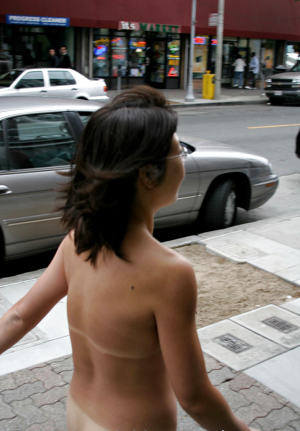 A naked walk in the city. #26598360