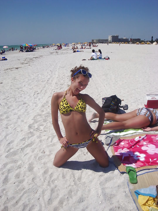 ¡Facebook teen babes 5 - bikini sorority spring break!
 #28410788