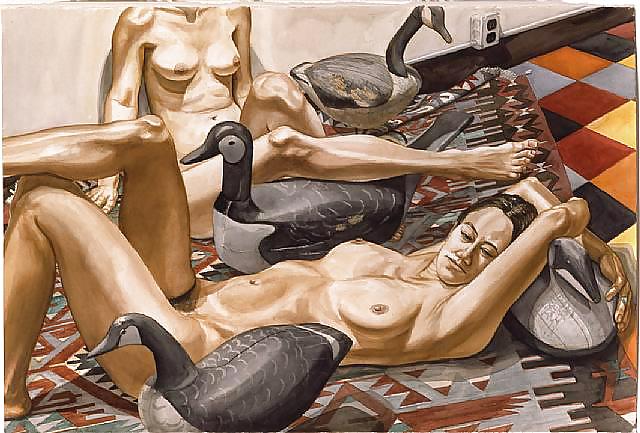 Gemalt Eroporn Kunst 74 - Philip Pearlstein #34946413