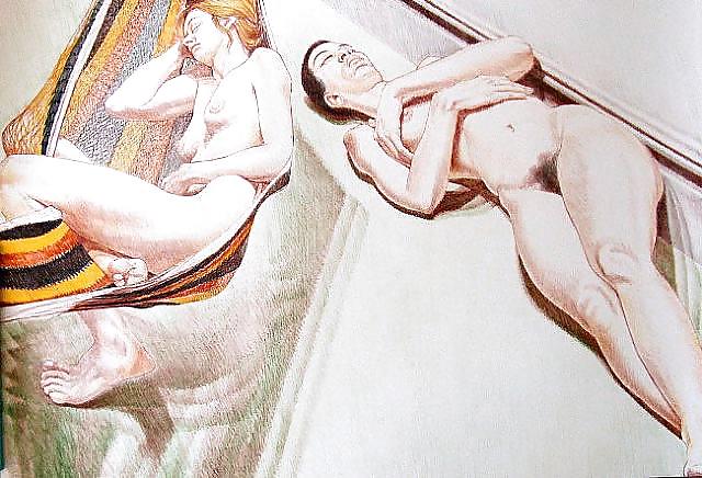 Gemalt Eroporn Kunst 74 - Philip Pearlstein #34946418