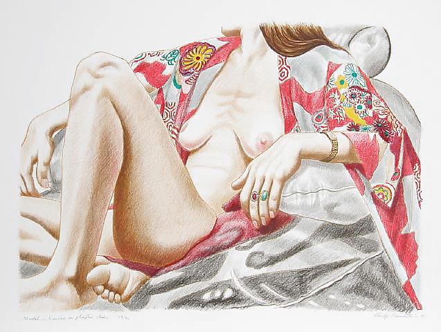 Gemalt Eroporn Kunst 74 - Philip Pearlstein #34946421