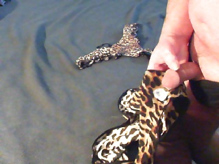 Jessica's Leopard skin panties for me. #39680853