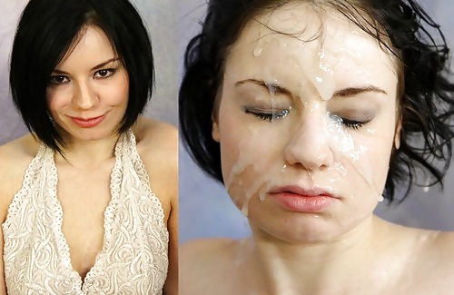 Before and after facials and cumshots. #25137402
