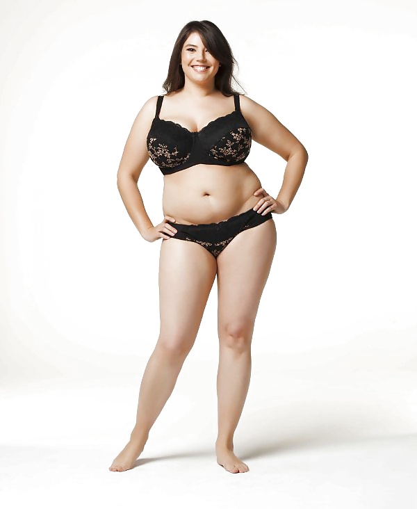 Plus Size Models in Lingerie #24883538