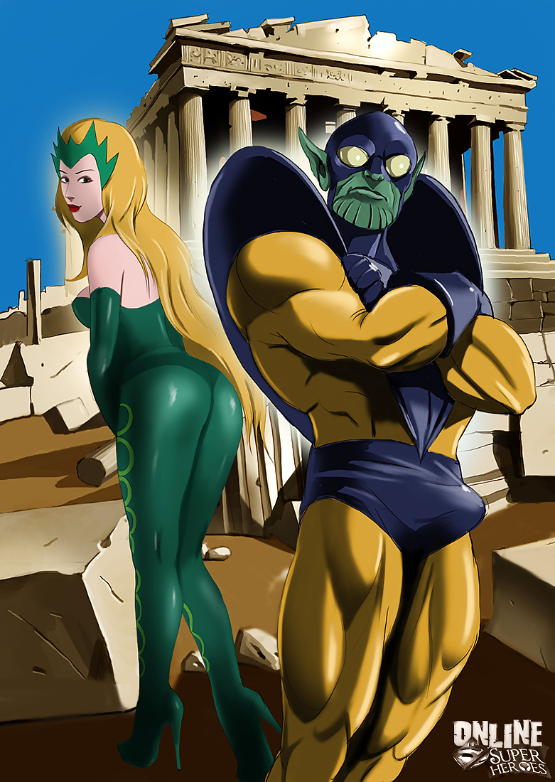0196- Dr.bug Cartoon Comics - Superheldinnen Ficken -2- C #39867270