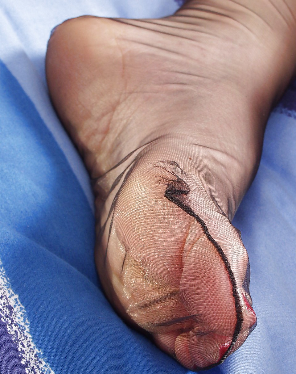 Nylon feet in close up #31081683