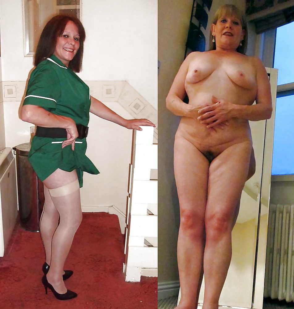 Mature Housewives - Dressed Undressed 4 #40633835
