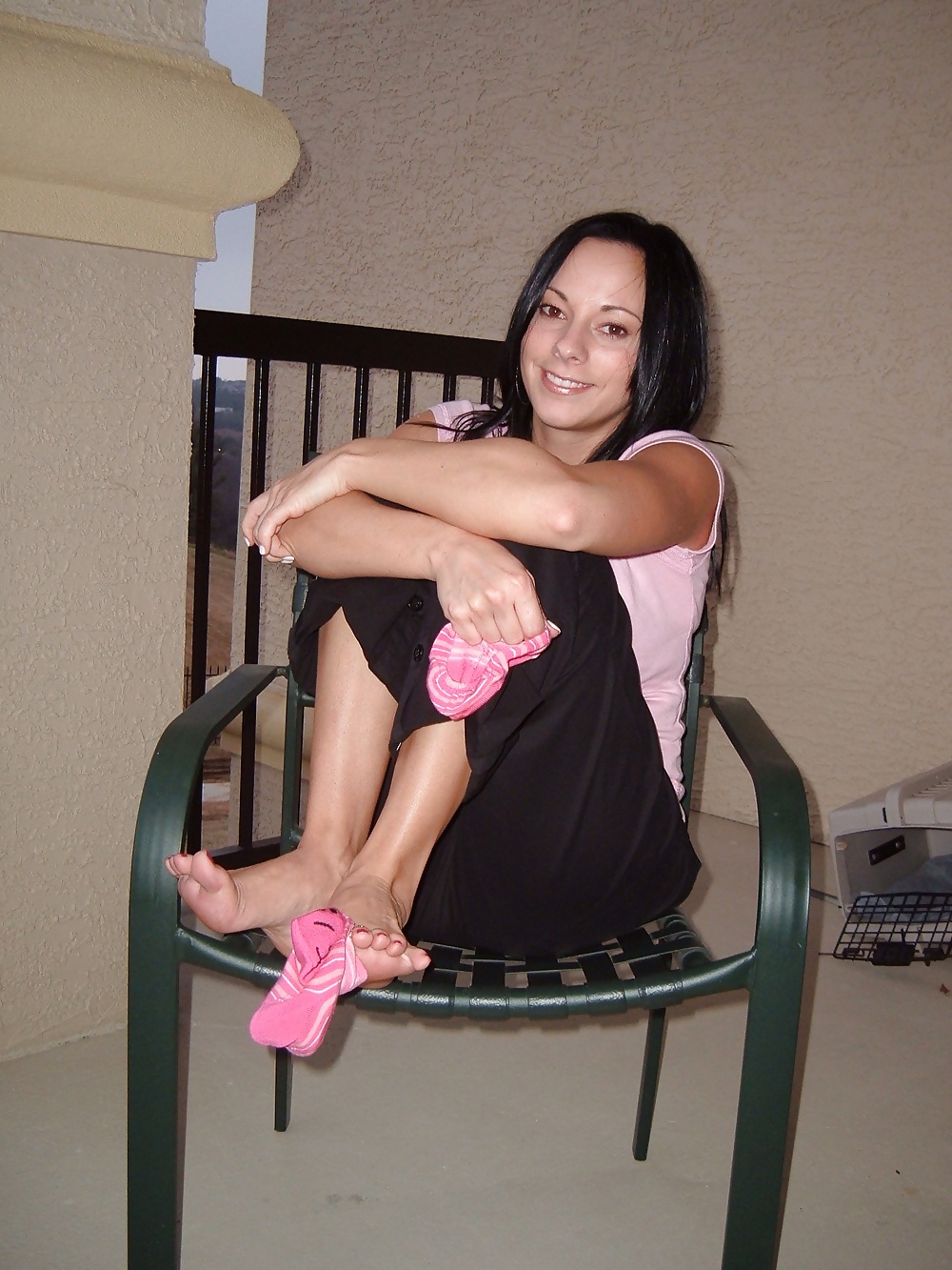 Stephanie Und Ihre Jungfräuliche Rosa Sohlen #27668674