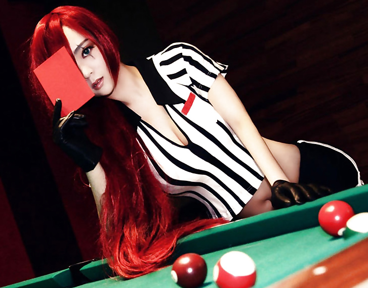 Carte Rouge Katarina Cosplay (ligue Des Légendes) #31673789