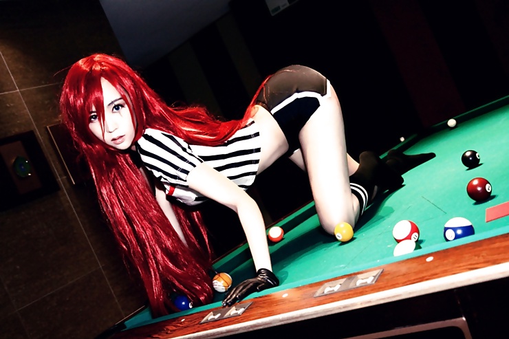 Scheda rossa katarina cosplay (lega delle leggende)
 #31673790