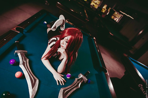 Red Card Katarina Cosplay (League Of Legends) #31673794