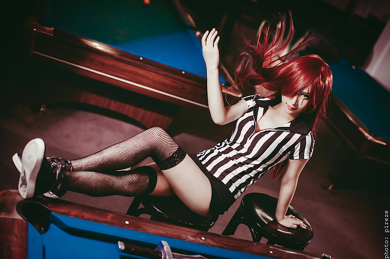 Red Card Katarina Cosplay (League Of Legends) #31673795