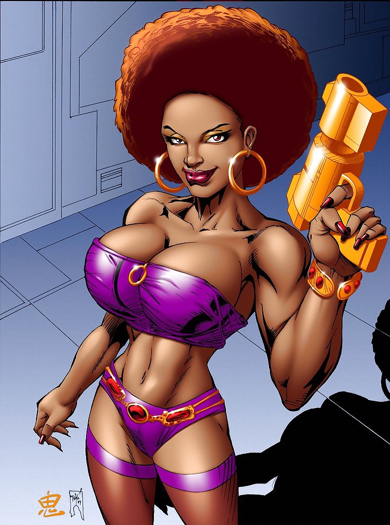 Sexy Black Women... Hot Cartoon Chicks 98 #35494488