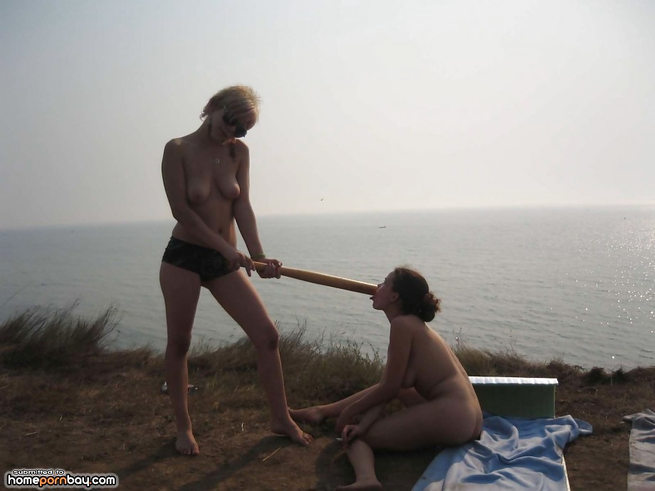 Nude couple and the beach #31089457