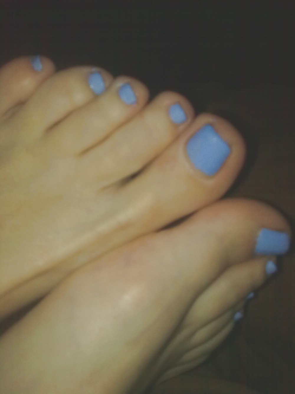 Colors of rainbow - electric blue & barefoot #40490678