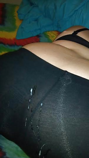 Cum Joie Couvert Cul Dans Un Pantalon De Yoga. #38840295