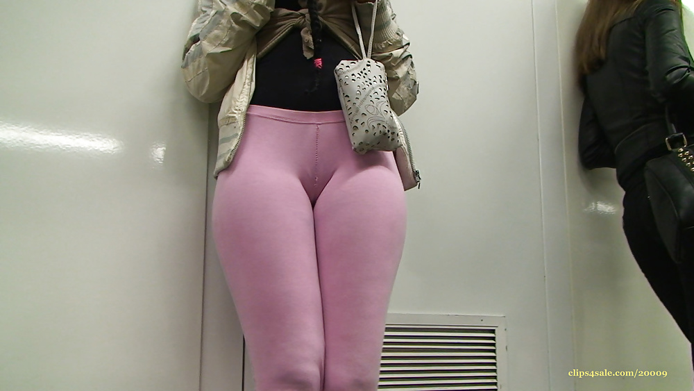 Spanish pink leggins camel toe #27177773
