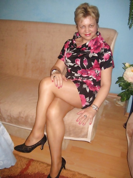 Aunty Teresa in Nylons #32037969