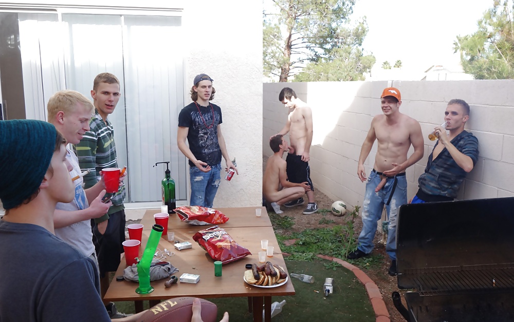 Fratboys Using A Pledge #40970322