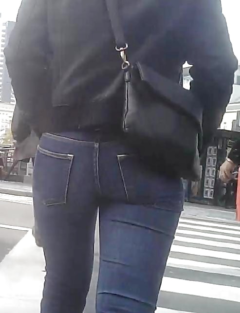 Asian Ass In Engen Jeans !! #31270286