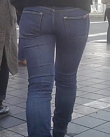 Asian Ass In Engen Jeans !! #31270294