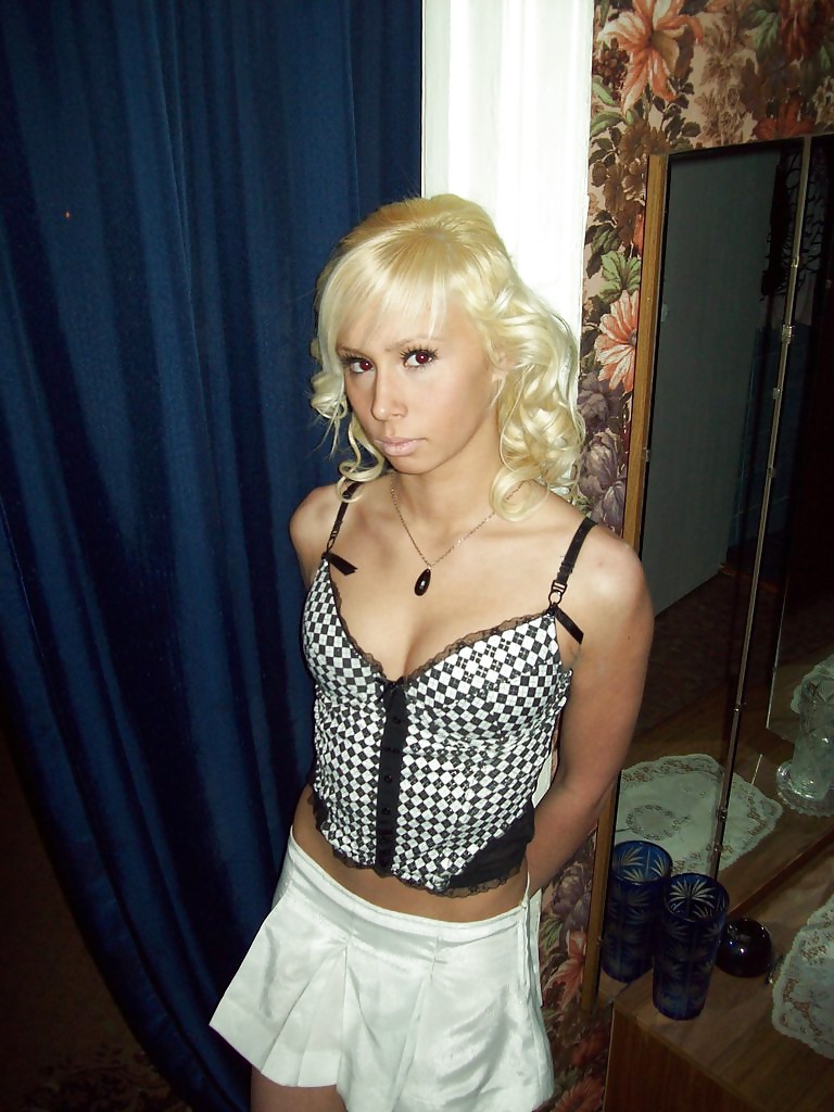 Hot Blonde Russian Teen #39569238