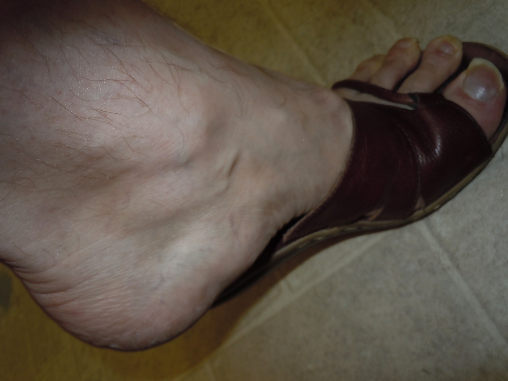 Meine Bbw Tragen Wifes Sexy Sandalen #32816235