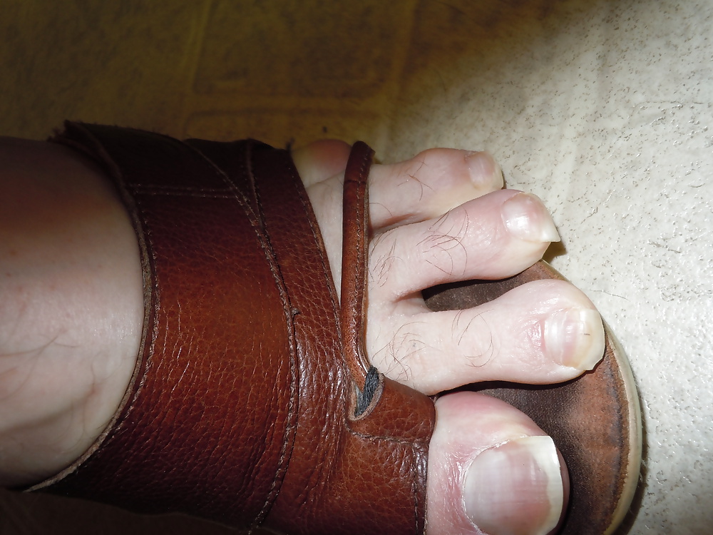 Meine Bbw Tragen Wifes Sexy Sandalen #32816247