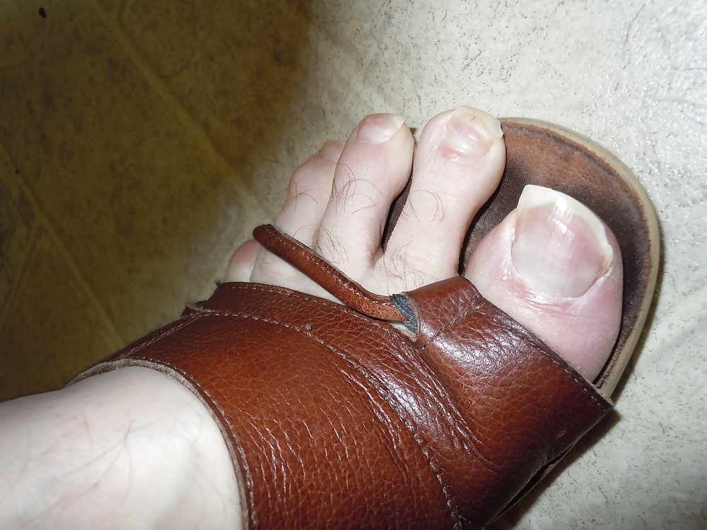 Meine Bbw Tragen Wifes Sexy Sandalen #32816256