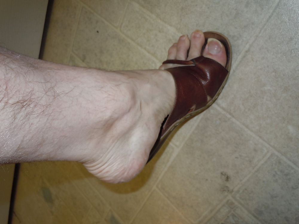Meine Bbw Tragen Wifes Sexy Sandalen #32816265