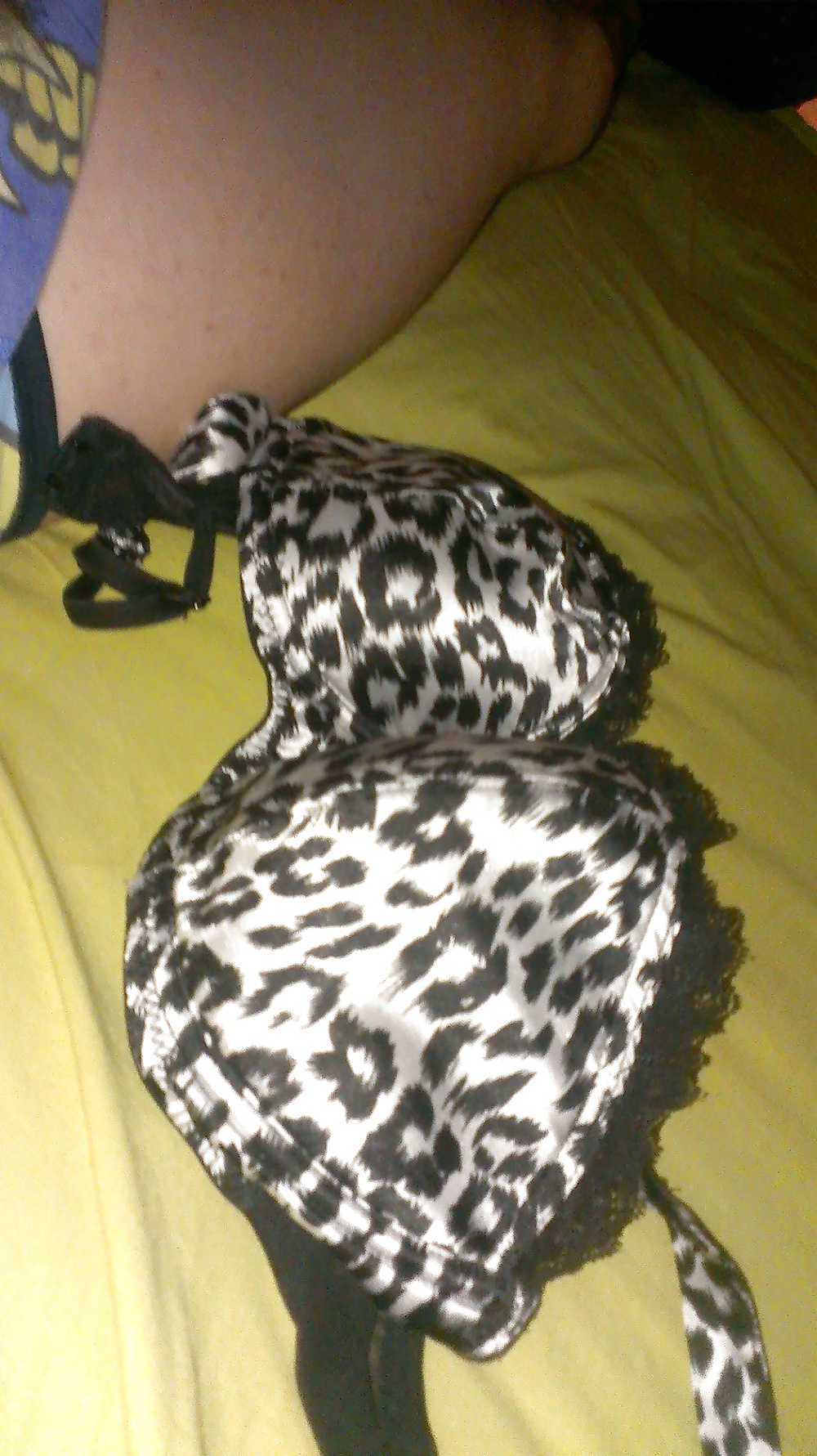 Jugando con el sujetador de las esposas 
 #37199436