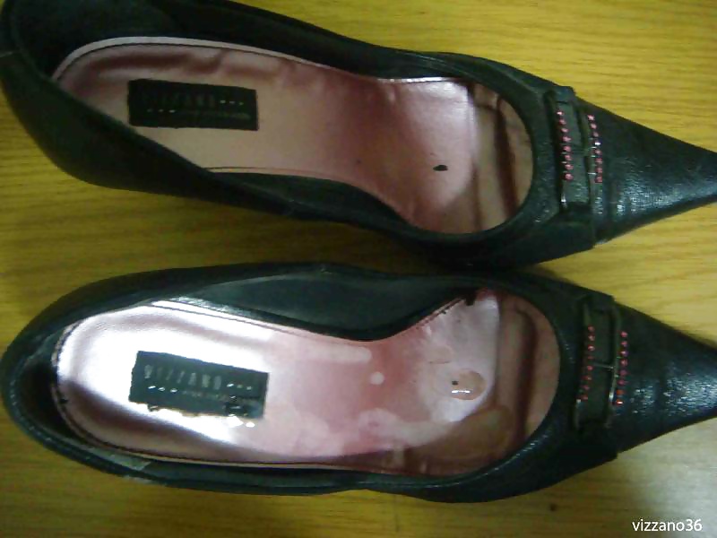 Scarpin preto e rosa Vizzano Ana Hickmann #41108804