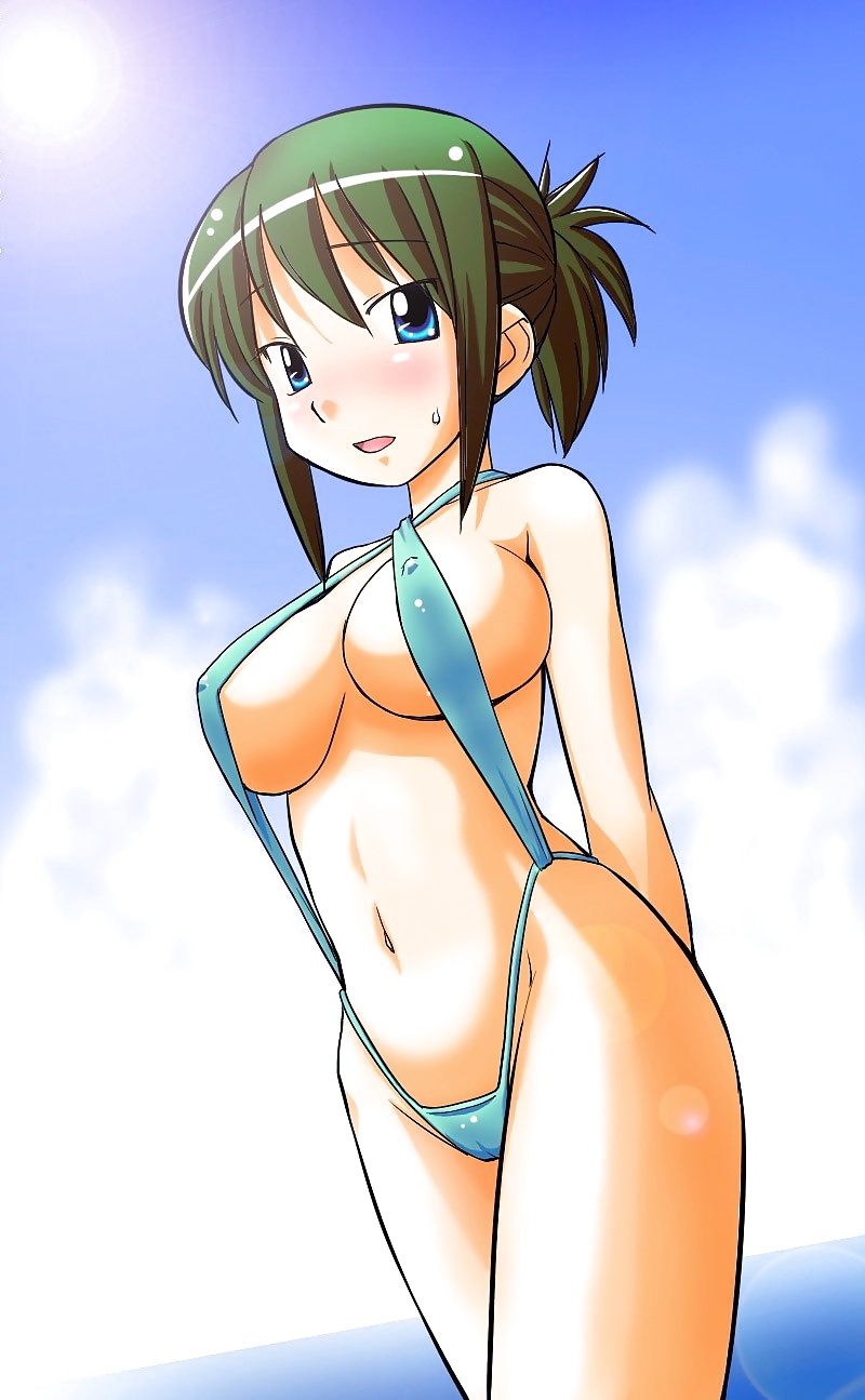 Anime Girls Sling Bikini #28959832