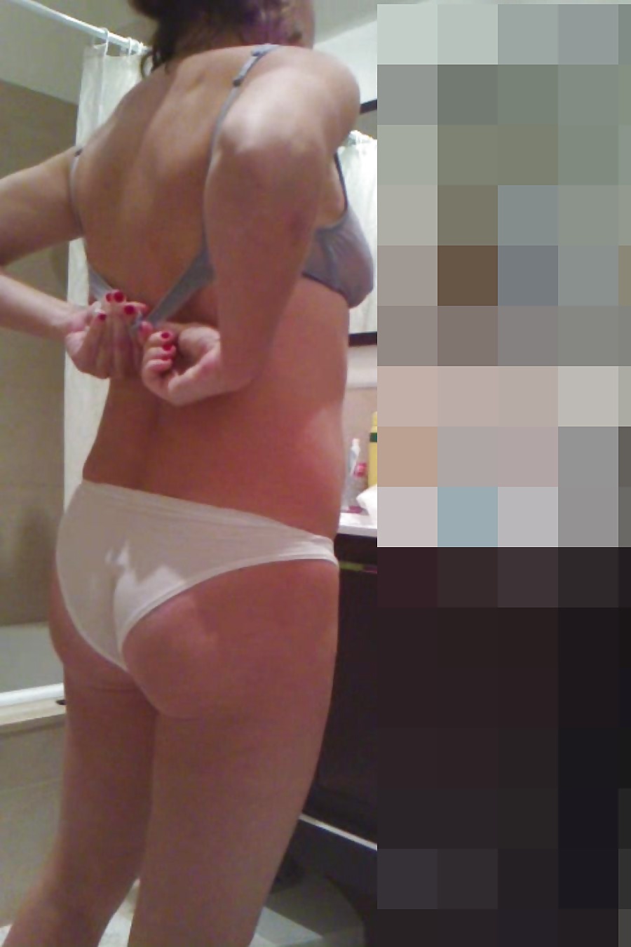 Ramdom pics my wife in white panties 1 #40208119