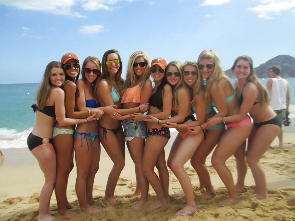 Facebook teen babes 22 bikini beach sorority
 #31729154