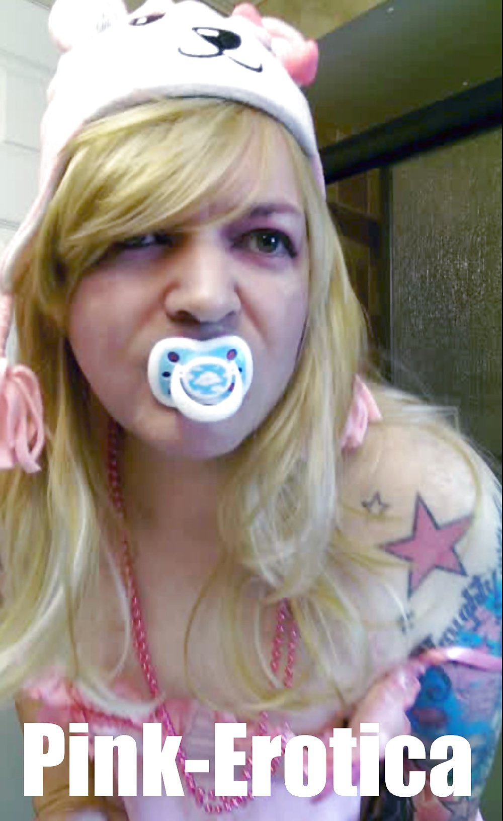 Pink-Erotica Sissyboy Cross Dresser Cute Blonde #32099113