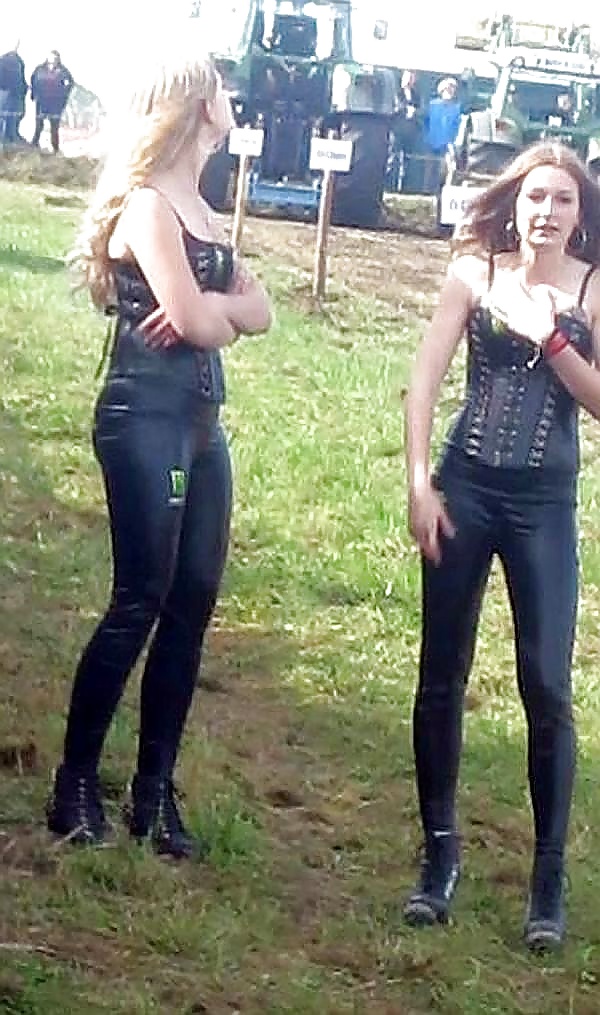 Teens in wetlook lederhosen #40313835