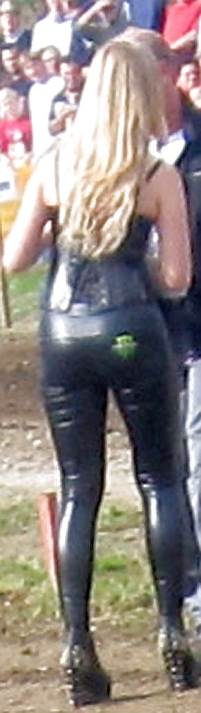 Teens in wetlook lederhosen #40313861