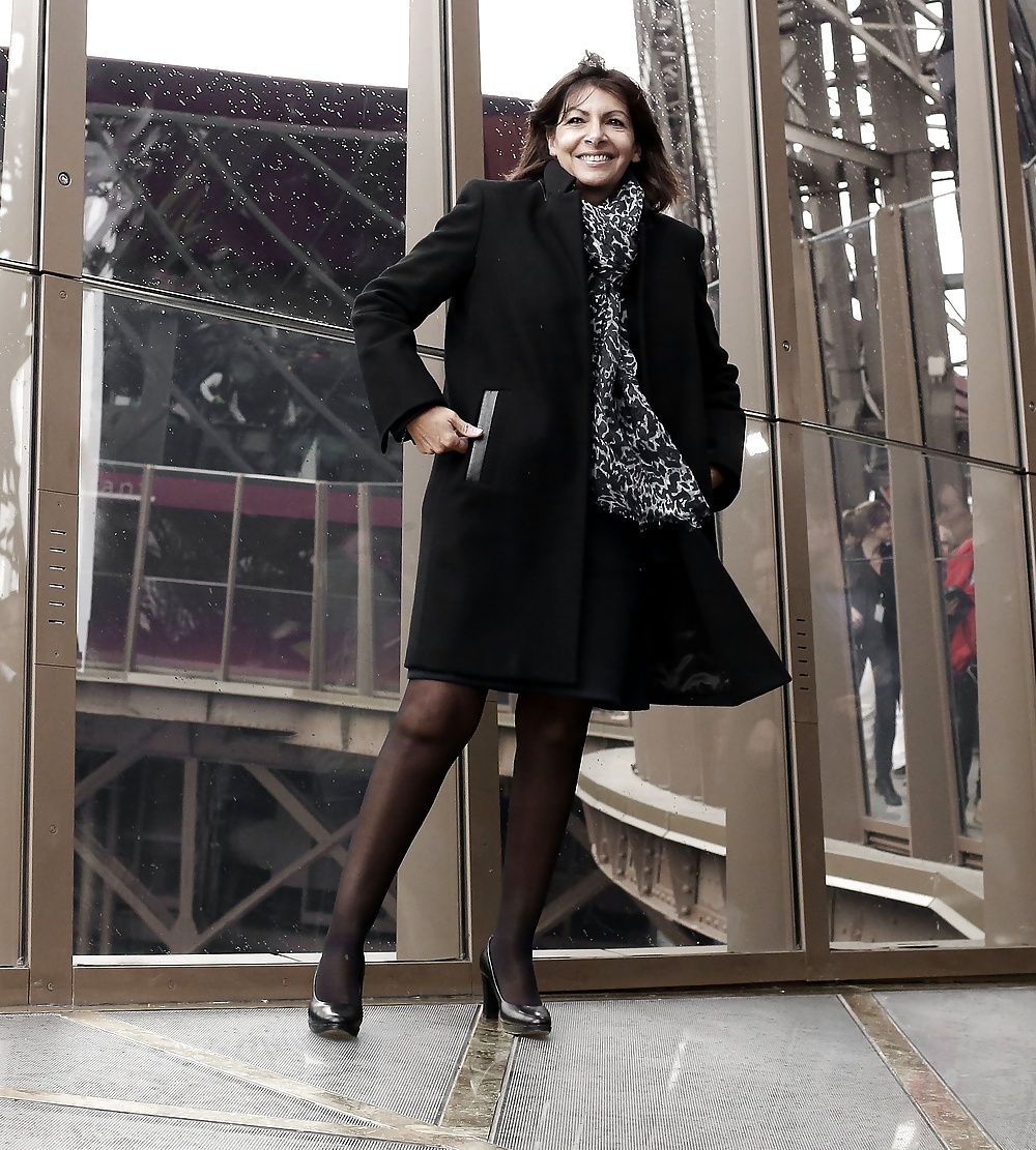 Anne Hidalgo, mayor of Paris, beautiful mature #41134065