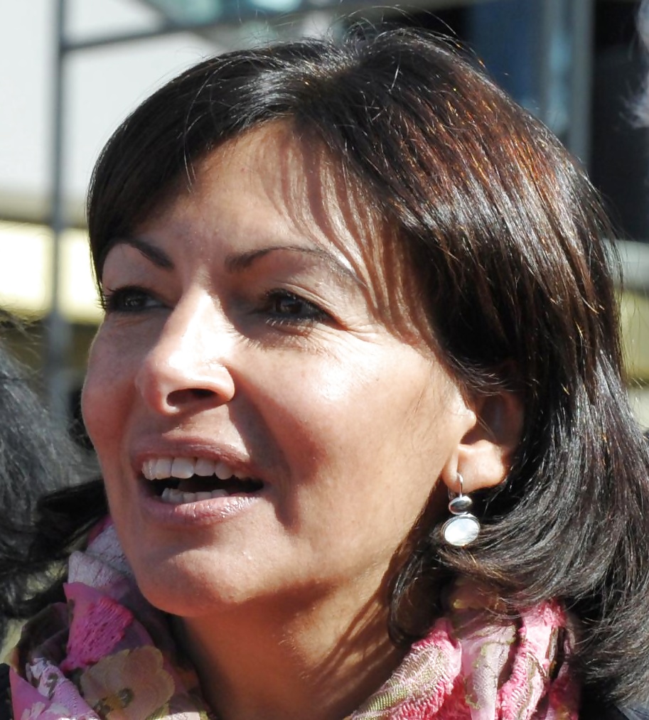 Anne Hidalgo, mayor of Paris, beautiful mature #41134076