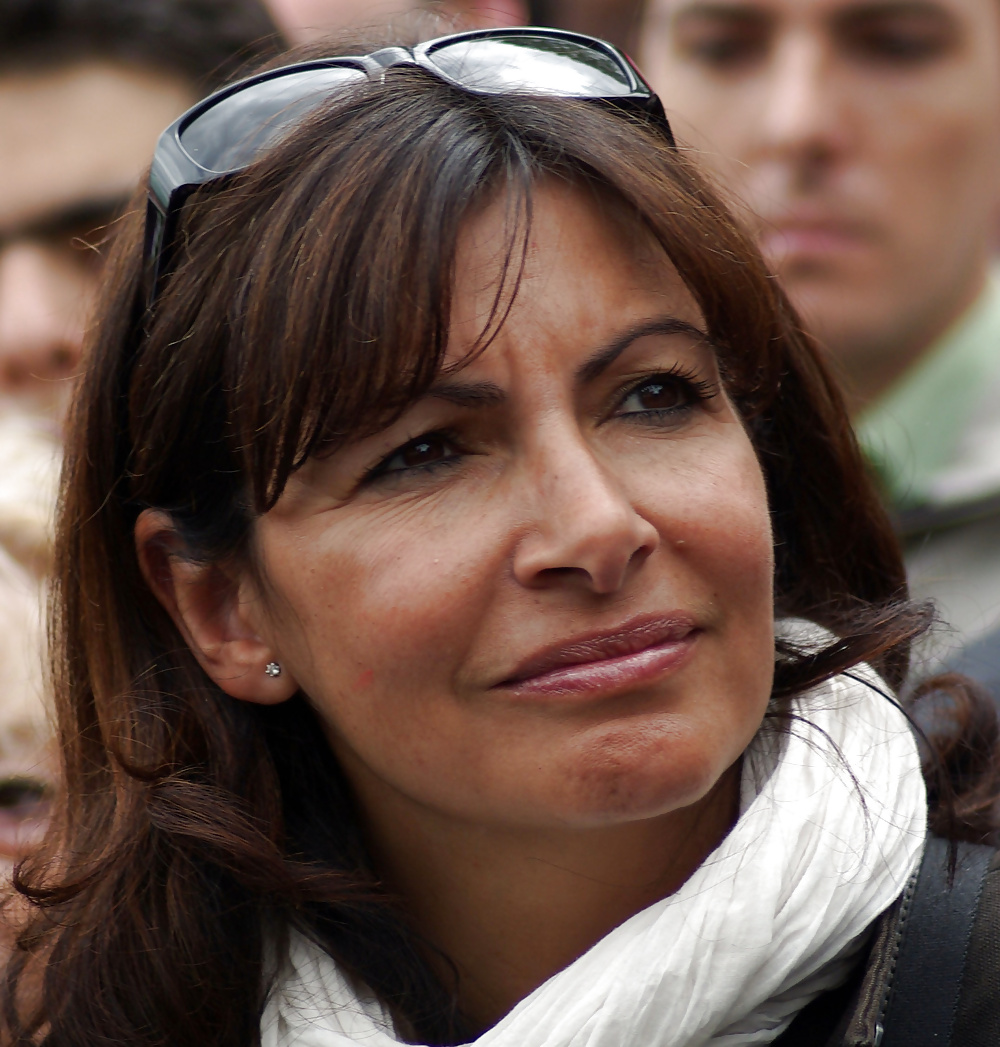 Anne Hidalgo, mayor of Paris, beautiful mature #41134077