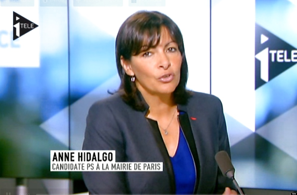 Anne Hidalgo, mayor of Paris, beautiful mature #41134080