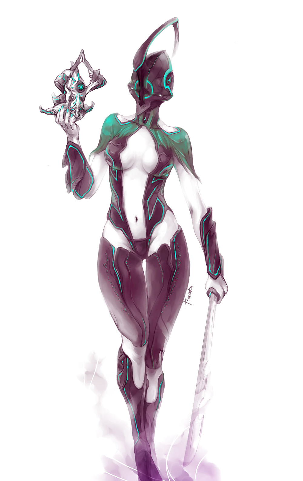 Warframe: Sexy Roboter Aliens Im Weltraum #33628433