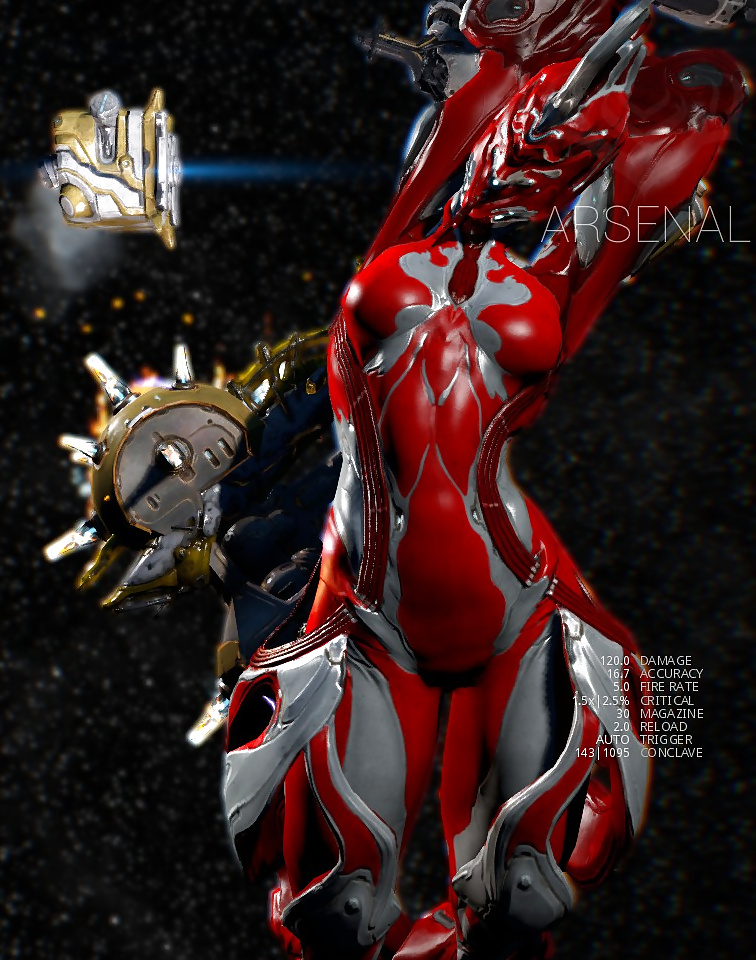 Warframe: Aliens Robot Sexy Dans L'espace #33628436