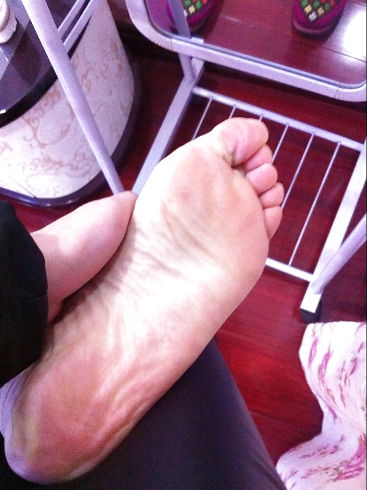 ¡(3) pies, dedos y plantas de los pies de mi novia asiática! ¡fetichismo de pies chino!
 #30747561