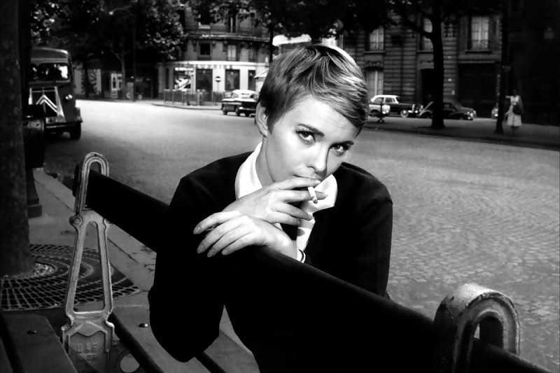 Jean seberg, sexy attrice francese con i capelli corti (non nudo)
 #37515161