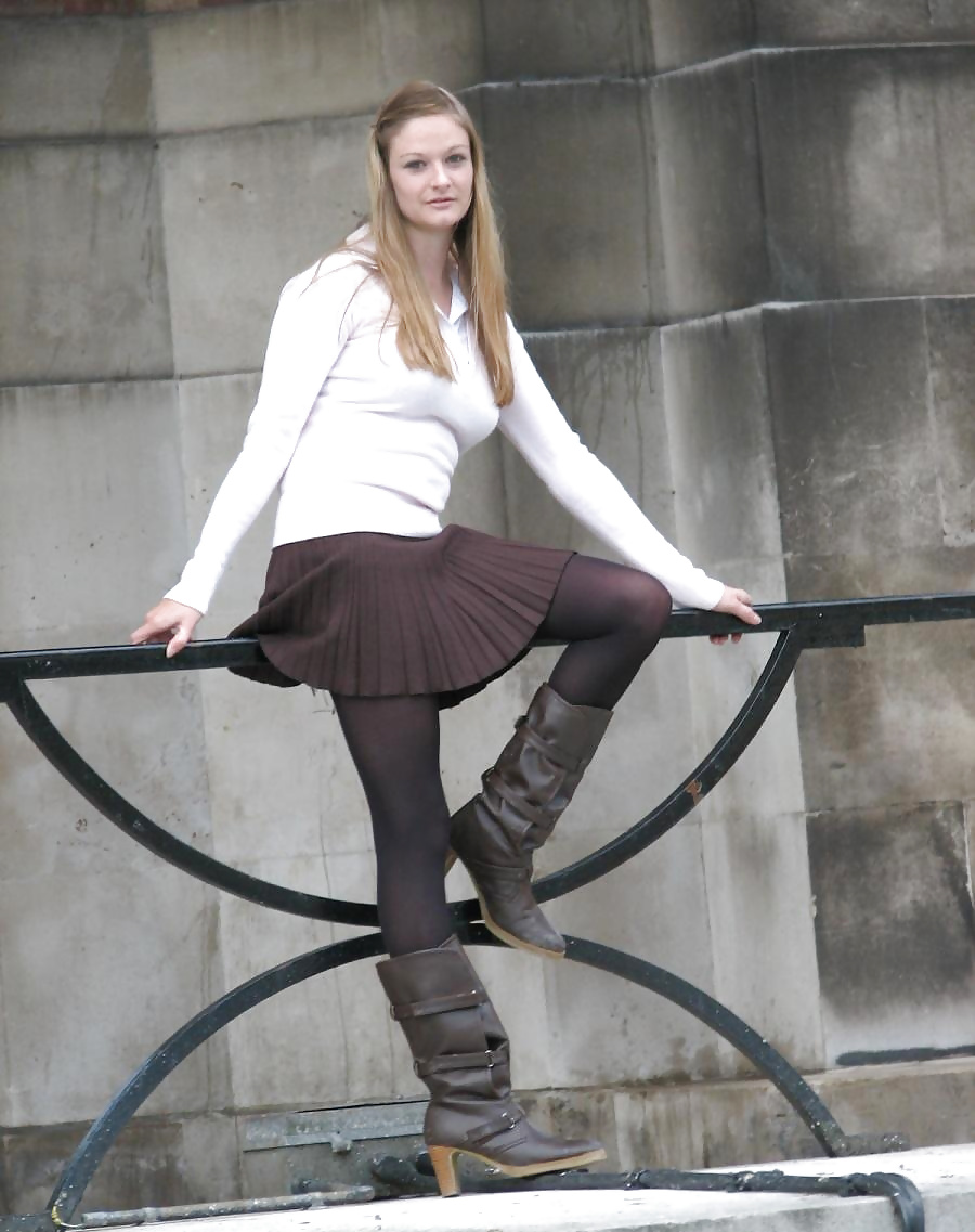 Pantyhose and boots mix 1
 #27072448