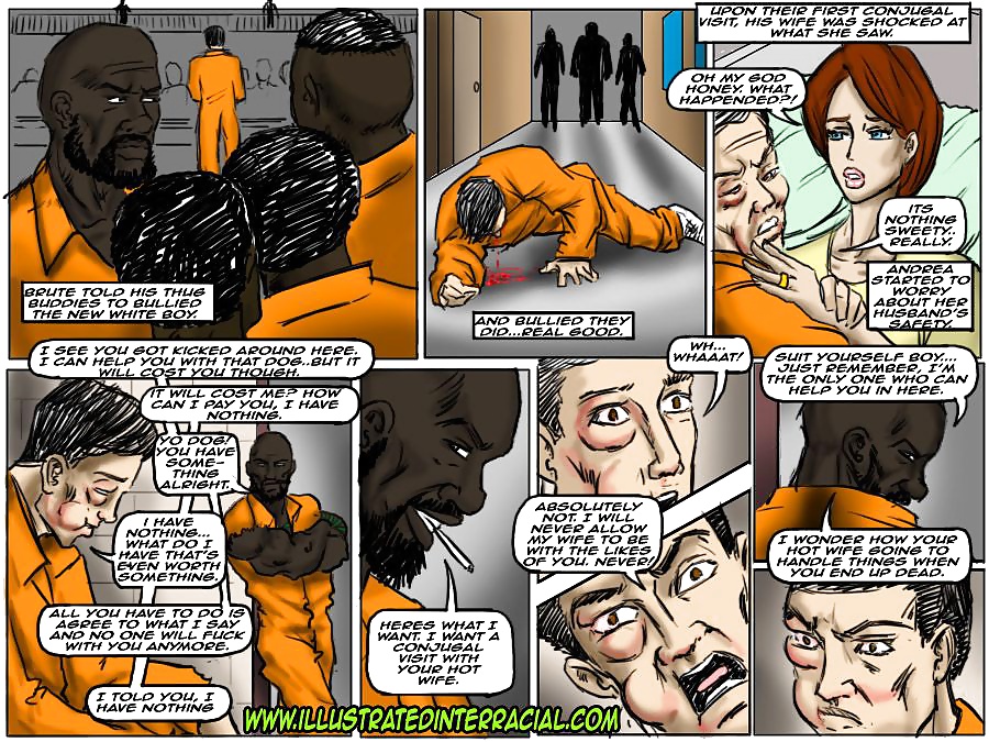 Storia della prigione - fumetto interrazziale
 #25380131