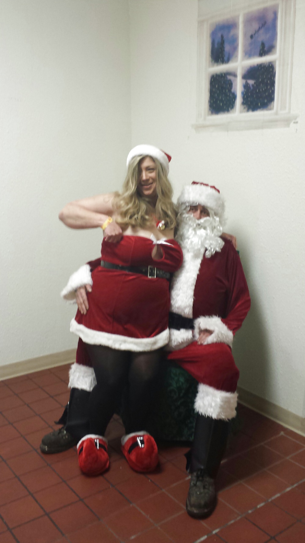 Having fun with Santa #23222476